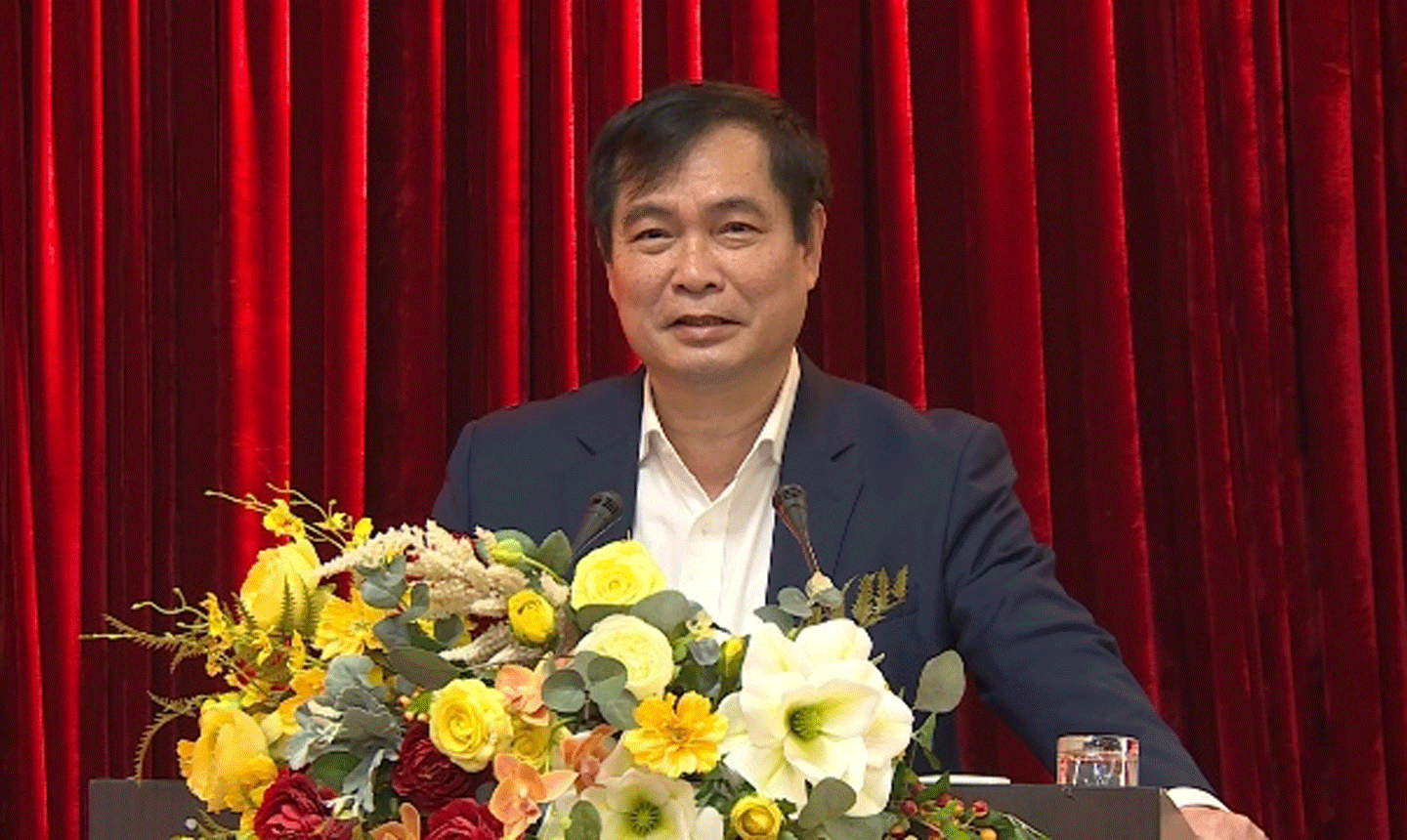 Đồng chí Phan Xuân Thủy, Phó trưởng Ban Tuyên giáo Trung ương phát biểu kết luận Hội nghị.
