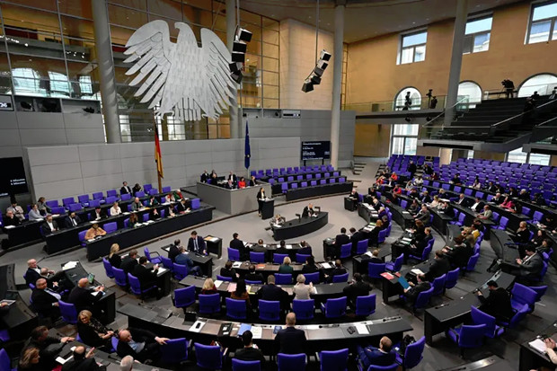 Một phiên họp tại Quốc hội Đức. Nguồn: dpa