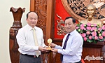 Chủ tịch UBND tỉnh Tiền Giang tiếp Tổng Lãnh sự Singapore tại TP. Hồ Chí Minh