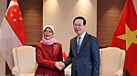 Chủ tịch nước: Thúc đẩy quan hệ Việt Nam-Singapore lên tầm cao mới