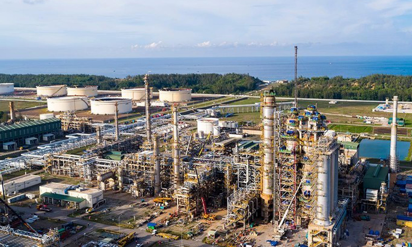 Dung Quat Oil Refinery.