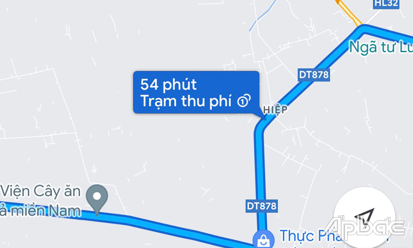 Tiền Giang: Hạn chế lưu thông điểm giao đường tỉnh 878 và đường dẫn cao tốc