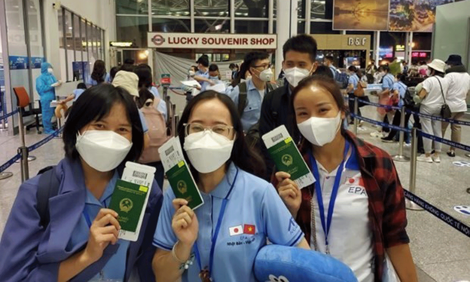 Vietnamese nurses prepare to go to work in Japan (Photo: VNA).