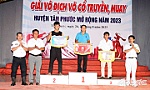 Sôi nổi Giải Vô địch võ Cổ truyền, Muay huyện Tân Phước mở rộng