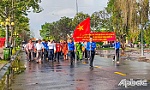 Huyện Chợ Gạo: Mít tinh, tuần hành hưởng ứng Ngày Pháp luật Việt Nam 9-11