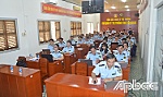 Cục Quản lý thị trường tỉnh Tiền Giang tập huấn chuyên môn, nghiệp vụ