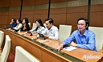 Đại biểu Quốc hội đơn vị tỉnh Tiền Giang tham gia biểu quyết thông qua 3 dự án luật