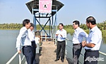 Chủ tịch UBND tỉnh kiểm tra công tác cấp nước ở huyện Tân Phú Đông