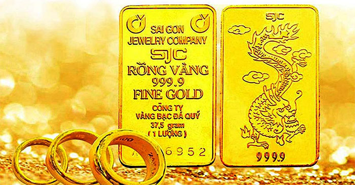 Vàng SJC lẫn vàng 9999 đồng loạt tăng .