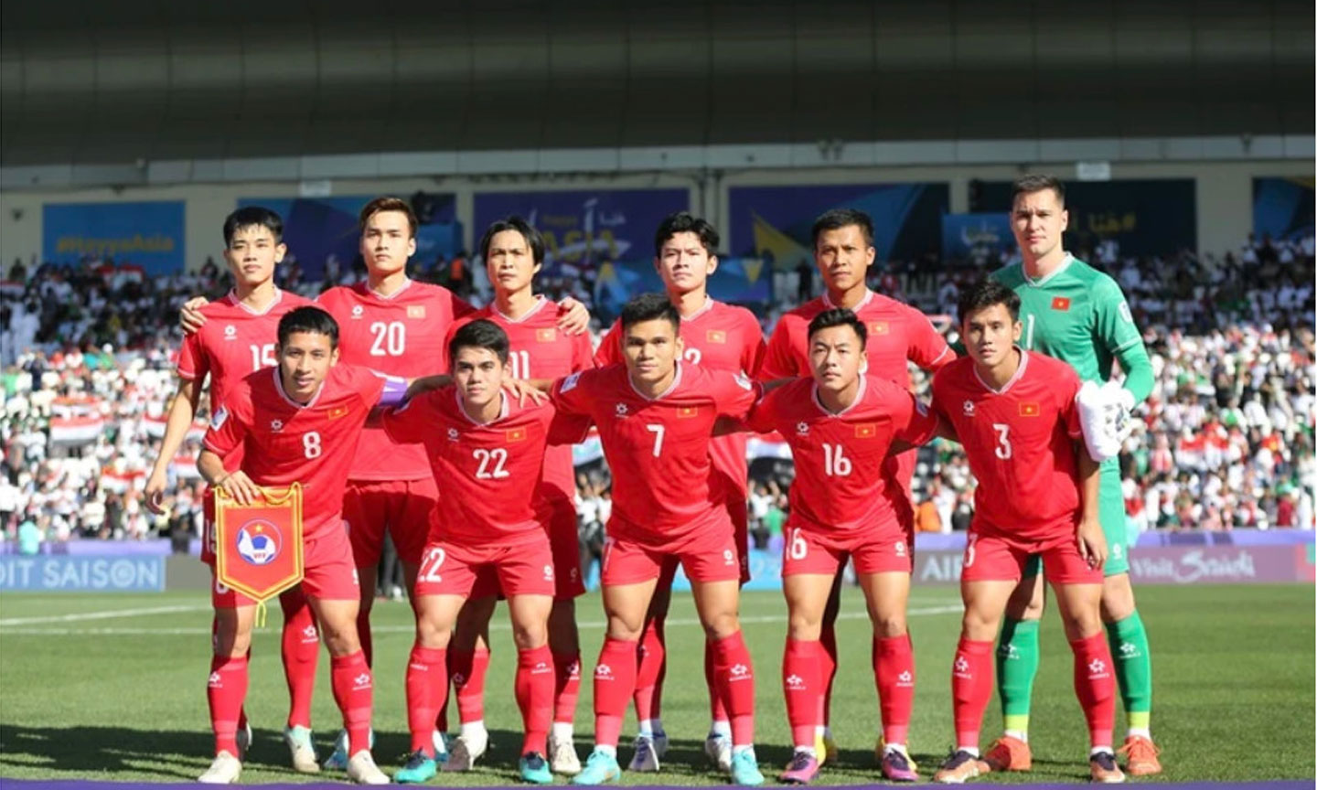 Đội tuyển Việt Nam tụt 11 bậc trên Bảng xếp hạng FIFA