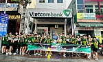 Vietcombank Tiền Giang hưởng ứng Giải chạy Vietcombank Run&Share 