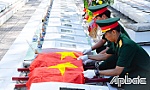 Huyện Châu Thành: Tổ chức Lễ truy điệu và an táng hài cốt liệt sĩ