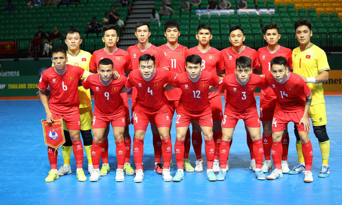 Đội tuyển Việt Nam vẫn còn cơ hội vào World Cup Futsal 2024