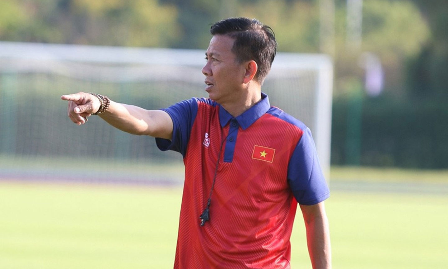 HLV Hoàng Anh Tuấn của đội tuyển U23 Việt Nam. Ảnh: VFF 