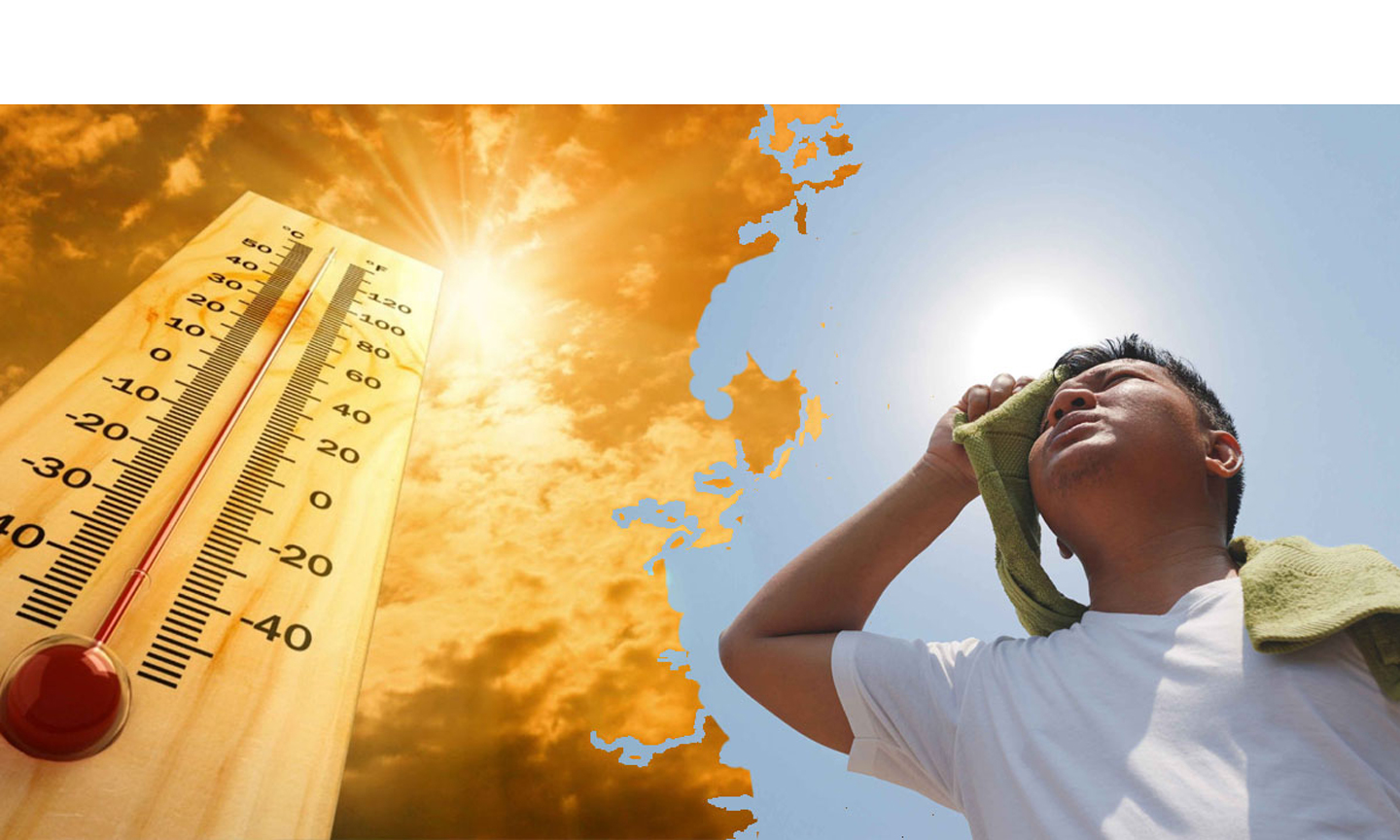Nắng nóng và hạn hán gây ảnh hưởng nhiều tới sức khỏe người dân.