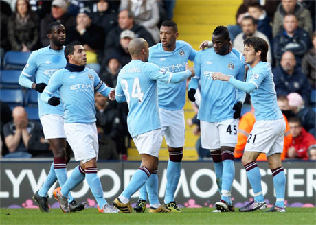 Man City đang đứng trước cơ hội vô địch Anh sau 44 năm.