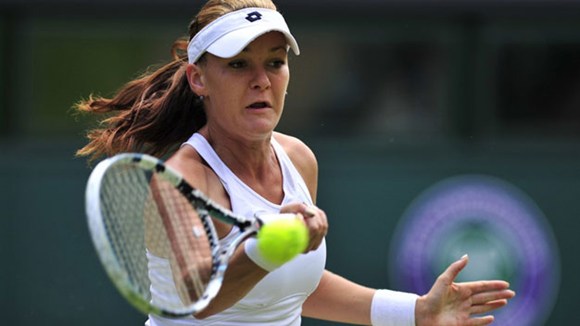 Radwanska là tay vợt Ba Lan đầu tiên có mặt trong một trận CK Wimbledon kỷ nguyên Ope