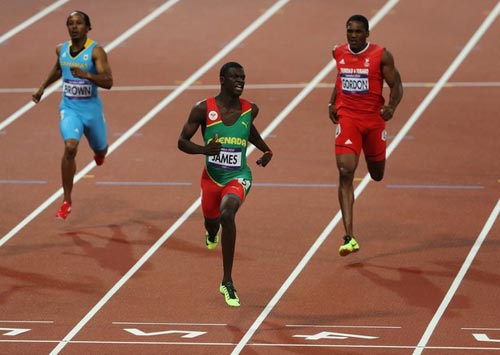 Kirani James làm nên lịch sử ở đường chạy 400m