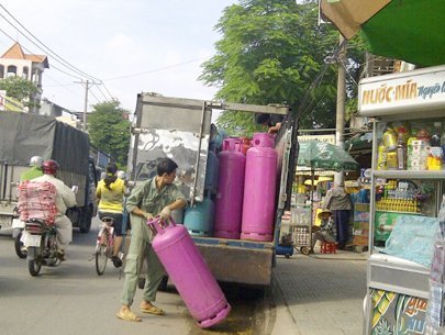 Giá gas lại tăng.