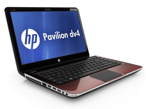 Dòng máy tính xách tay HP Pavilion dv4. Ảnh: HP Việt Nam