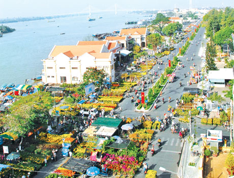 Đường 30-4 hôm nay. Ảnh: MINH NHỰT