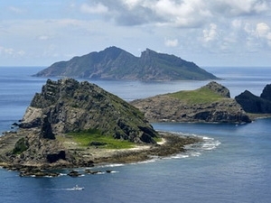 Quần đảo tranh chấp Senkaku/Điếu Ngư. Ảnh: AP