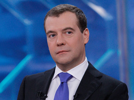 Thủ tướng Nga Dmitry Medvedev. Ảnh: RIA Novosti