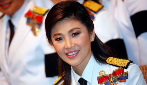 Nữ Thủ tướng Thái Lan Yingluck. Ảnh: Bloomberg
