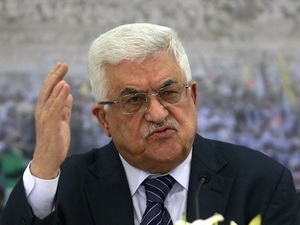 Tổng thống Palestin Mahmoud Abbas. Ảnh: AP