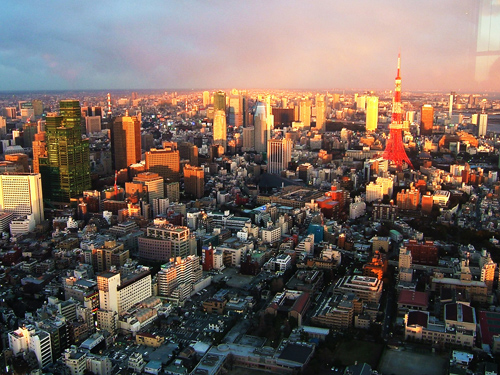 Tokyo, thủ đô của Nhật Bản. Ảnh: AFP