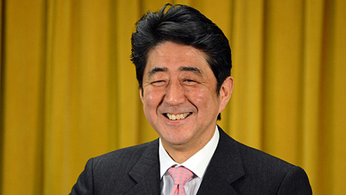 Tân Thủ tướng Nhật Bản - Shinzo Abe. Ảnh: AFP