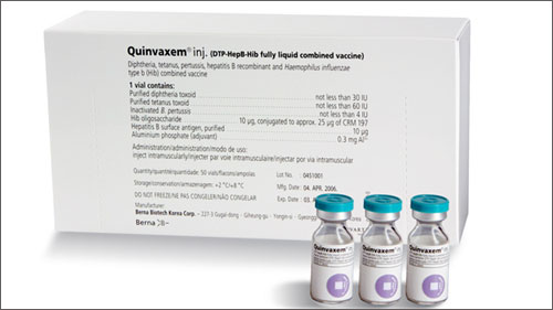 Vaccine Quinvaxem.