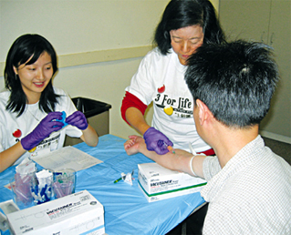 Xét nghiệm virus viêm gan.