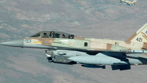 Chiến đấu cơ F-16 của Israel. Ảnh: Press TV.