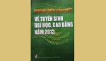 Phát hành “Những điều cần biết về tuyển sinh Đại học, Cao đẳng năm 2013”