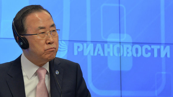 Tổng thư ký Liên Hợp Quốc Ban Ki-moon. Ảnh: Ria Novosti