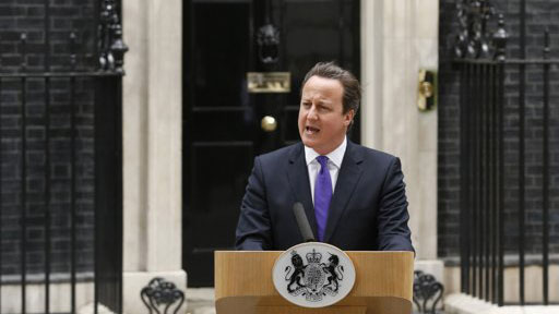 Thủ tướng Anh David Cameron.