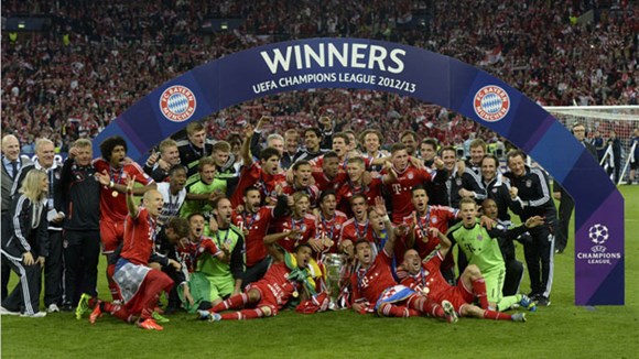  Bayern lần thứ 5 vô địch châu Âu. Ảnh: bongdaplus.vn