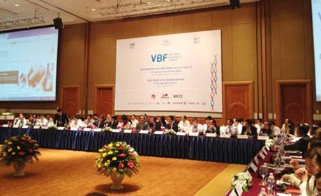 Diễn đàn Doanh nghiệp Việt Nam giữa kỳ (VBF 2013).