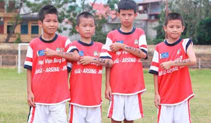  4 thí sinh đến từ Thanh Hóa. Ảnh: Minh Trần.