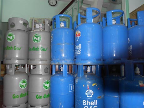 Gas tiếp tục tăng giá. Ảnh: Vân Anh