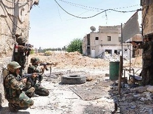 Quân đội Syria phát hiện một cơ sở sản xuất vũ khí hóa học của phe nổi dậy.