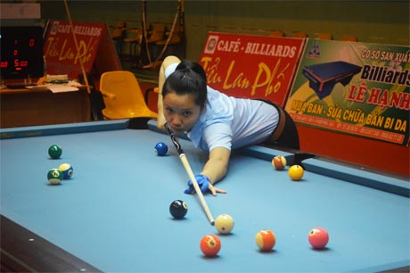 Thi đấu Billiards&Snooker nữ.