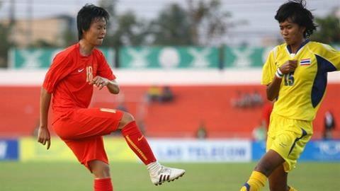 ĐT nữ Việt Nam hòa 0-0 với Thái Lan