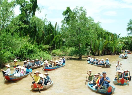 Du lịch sinh thái - thế mạnh của các tỉnh thuộc cụm duyên hải phía Đông ĐBSCL. Ảnh:  Huỳnh Ngọt