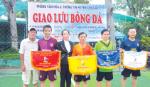 Chợ Gạo: Thi đấu giao hữu bóng đá mini