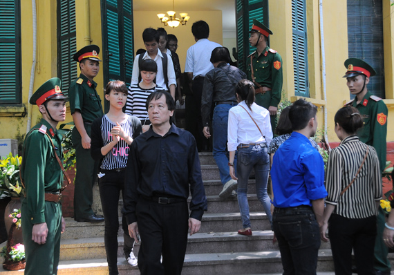 Trong sân nhà Đại tướng...