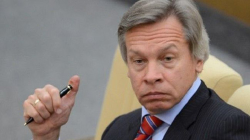 Nghị sỹ Nga Aleksei Pushkov (Ảnh: Press TV)