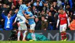 Man City hạ gục Arsenal với chiến thắng 6-3