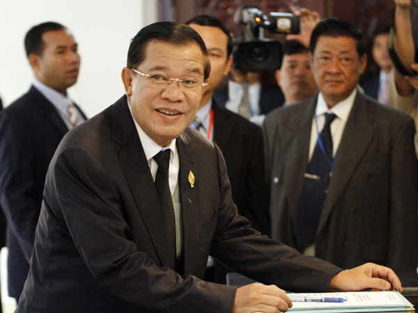 Thủ tướng Campuchia Hun Sen.